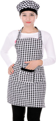 

SwitchOn Cotton Chef's Apron - Free Size(Multicolor, Single Piece)