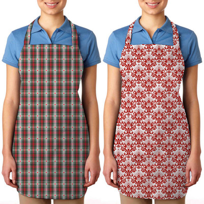 

Smarthome Cotton Home Use Apron - Free Size(Red, Green, Pack of 2), Green;red