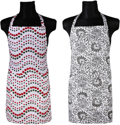 

Pep Home Cotton Chef's Apron - Free Size(Multicolor, Pack of 2)