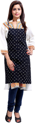 

Rajrang Cotton Home Use Apron - Free Size(Black, White, Single Piece)