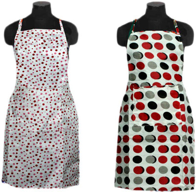 

Shivkirpa Nylon Home Use Apron - Medium(Multicolor, Pack of 2)