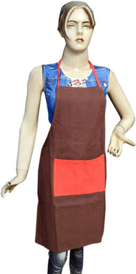 

Shreejee Cotton Home Use Apron - Free Size(Multicolor, Pack of 2)