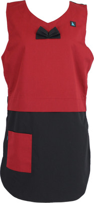 

Atlanta Blended Apron - Large(Red, Black, Single Piece), Black;red