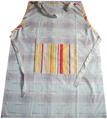 

Amita Home Furnishing Cotton Home Use Apron - Free Size(White, Single Piece)