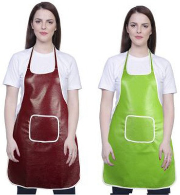 

Shreejee Cotton Home Use Apron - Free Size(Multicolor, Pack of 2)