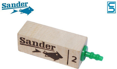 

Sander Wooden Air Stone No-2 | Produce Finest Oxygen Air Bubbles for Aquarium Air Stone(1 Stones)