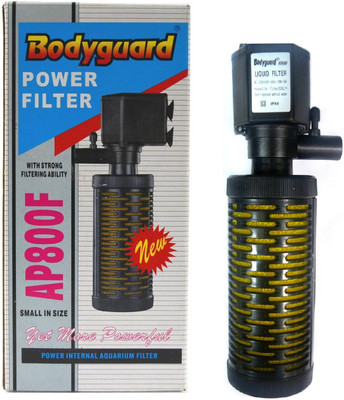 

Body Guard Aquarium Power Internal Filter AP800F | With Strong Filtering Ability | Yet More Power Aquarium Filter(Mechanical Filtration for Salt Water and Fresh Water)