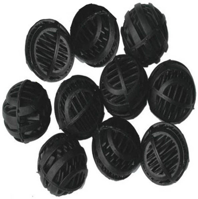 

Zak Tag Black Bio Balls small 25nos pack Fluidized Aquarium Filter(Mechanical Filtration for Salt Water and Fresh Water)