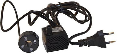 

Gooddeals AC 220V submersible spare replacement pump with 4 LED for fountains pond 5W Water Aquarium Pump(145 cm)