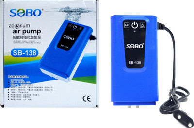 

Sobo SB-138 | Latest Design & High Quality Air Aquarium Pump(104 cm)