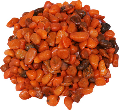 

Jainsons Decorative Pebbles Stones River Rock Unplanted Substrate(Orange)