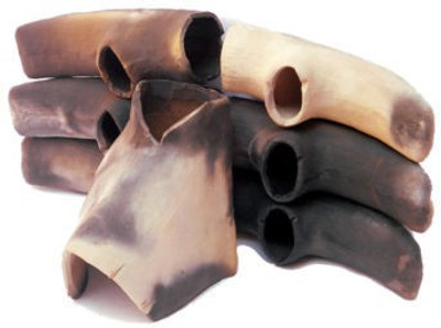 

MI Productions MI Productions Ceramic Cave Decoration Set for Cichlid Aquarium - CS02 River Rock Planted Substrate(Grey)