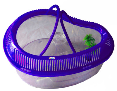 

Petshop7 PS7TANK01BM Round Ends Aquarium Tank(7 L)