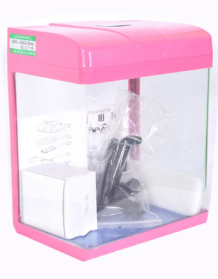 

Pufeit Pufeit PF-235(Pink) Rectangle Aquarium Tank(7 L)
