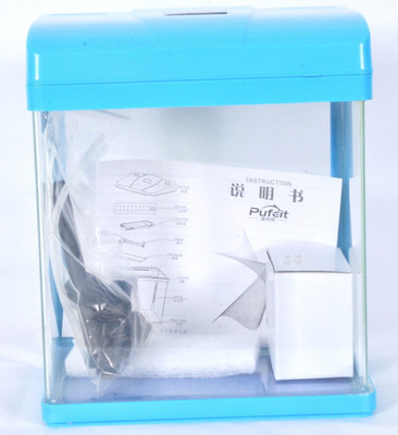 

Pufeit Pufeit PF-235(Blue) Rectangle Aquarium Tank(7 L)