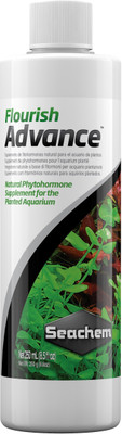 

Seachem Flourish Advance 250ml | Natural Phytohormone Supplement For The Planted Aquatic Plant Fertilizer(250 ml)
