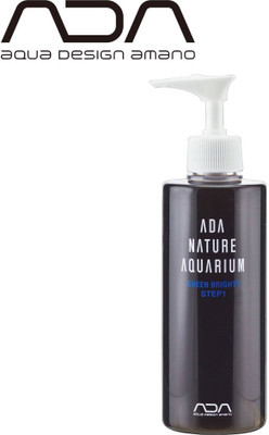

Ada Green Brighty STEP-1 (250ml) | For Plant Growth Stage (Initial Step to 3 Months) Liquid Additives Containing Deep Seawater Rich In Minerals, Ideal For Planted Aquarium (Made In Japan) | Aquatic Plant Fertilizer(250 ml)