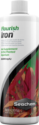 

Seachem Flourish Iron 500ml | IRON Supplement For The Planted Aquarium Aquatic Plant Fertilizer(500 ml)