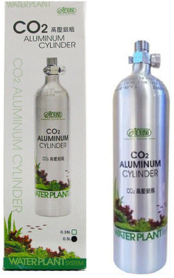 

Ista Co2 Aluminum Cylinder 0.5L (I-592) FACE UP-Plants Growth Supplement | Aquatic Plant Fertilizer(0.5 L)