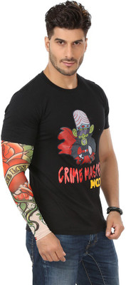 

Alpha Man Nylon Arm Sleeve For Men With Tattoo(L, Multicolor)