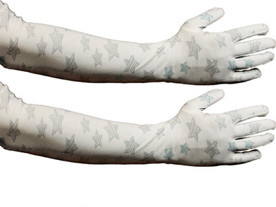 

Golddust Cotton Arm Sleeve For Men & Women With Tattoo(L, Multicolor)