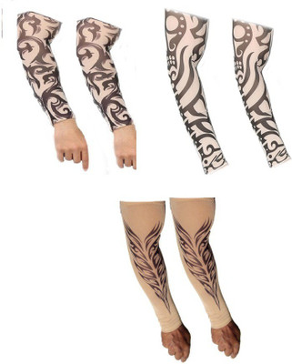 

Killys Nylon Arm Sleeve For Men & Women With Tattoo(Free, Multicolor)