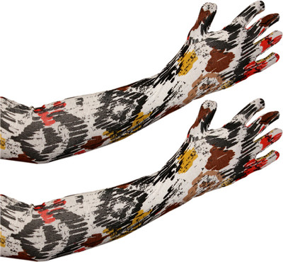 

Golddust Cotton Arm Sleeve For Men & Women(L, Multicolor)
