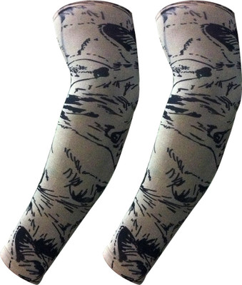 

Golddust Nylon Arm Sleeve For Men & Women With Tattoo(L, Multicolor)