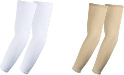 

Babji Cotton Arm Sleeve For Boys & Girls(Free, White, Beige)