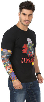 

Alpha Man Nylon Arm Sleeve For Men With Tattoo(L, Multicolor)