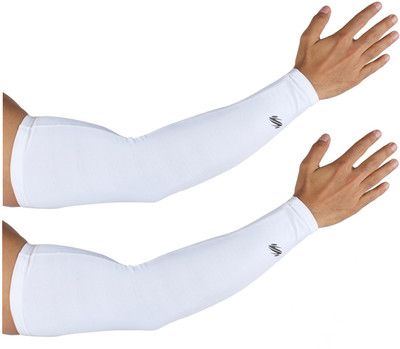 

SportSoul Polyester Arm Sleeve For Men & Women(XL, White)
