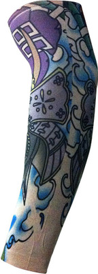 

Golddust Nylon Arm Sleeve For Men & Women With Tattoo(L, Multicolor)
