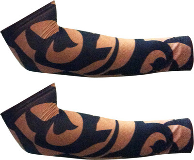 

Golddust Nylon Arm Sleeve For Men & Women With Tattoo(L, Multicolor)