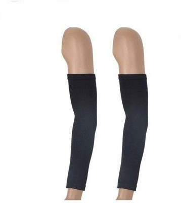 

Double Horse Nylon Arm Sleeve For Men & Women(M, Black)