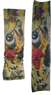 

Stycoon Nylon, Polyester Arm Sleeve For Men & Women(XL, Multicolor), Multicolor printed