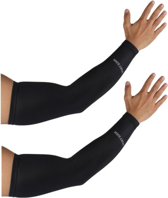 

SportSoul Polyester Arm Sleeve For Men & Women(M, Black)