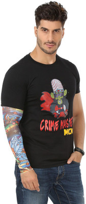 

Alpha Man Nylon Arm Sleeve For Men With Tattoo(L, Multicolor)