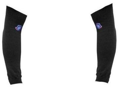 Motoway Cotton Arm Sleeve For Men & Women(L, Black)