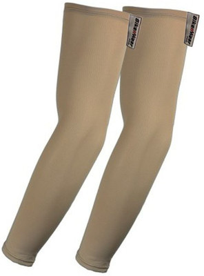 

Bikenwear Cotton Arm Sleeve For Boys & Girls(S, Beige)