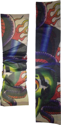 

Stycoon Nylon, Polyester Arm Sleeve For Men & Women(XL, Multicolor)