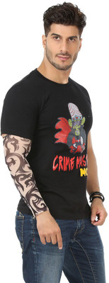 

Alpha Man Nylon Arm Sleeve For Men With Tattoo(L, Multicolor)