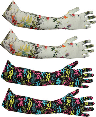 

Golddust Cotton Arm Sleeve For Men & Women(L, Multicolor)