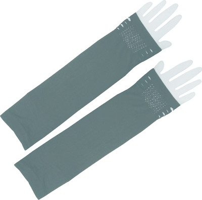 

Golddust Nylon Arm Sleeve For Women(Free, Grey)