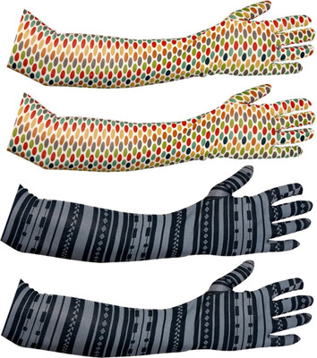 

Golddust Cotton Arm Sleeve For Men & Women(L, Multicolor)