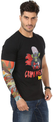 

Alpha Man Nylon Arm Sleeve For Men With Tattoo(L, Multicolor)