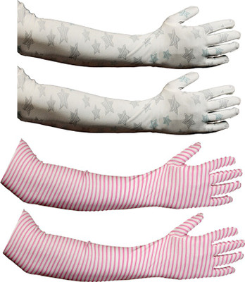

Golddust Cotton Arm Sleeve For Men & Women With Tattoo(L, Multicolor)