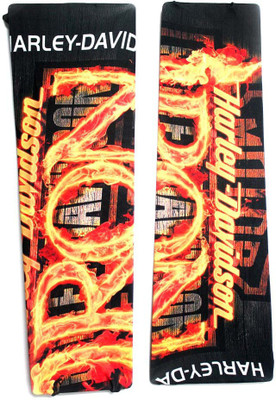 

BikeStuff Nylon Arm Sleeve For Men & Women With Tattoo(XL, Multicolor), Orange