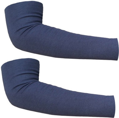 

Golddust Cotton Arm Sleeve For Men & Women(Free, Blue)