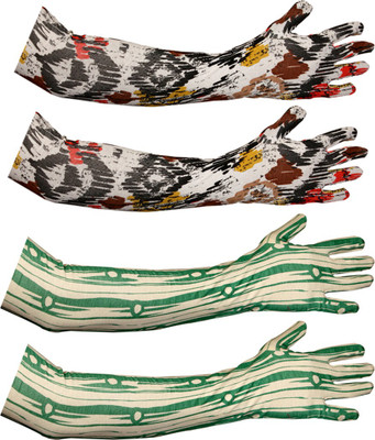 

Golddust Cotton Arm Sleeve For Men & Women(L, Multicolor)