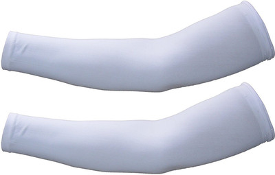 

Creative India Exports Nylon Arm Sleeve For Men(Free, White)